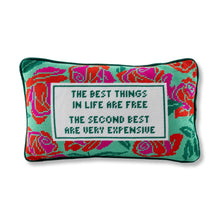 Load image into Gallery viewer, Expensive Needlepoint Pillow