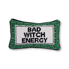 Load image into Gallery viewer, Bad Witch Energy Needlepoint Pillow