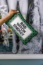 Load image into Gallery viewer, Bad Witch Energy Needlepoint Pillow