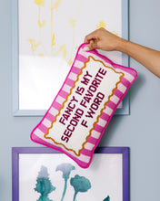 Load image into Gallery viewer, Fancy Needlepoint Pillow