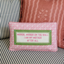 Load image into Gallery viewer, Mirror Mirror Needlepoint Pillow