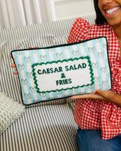 Load image into Gallery viewer, Girl Dinner Needlepoint Pillow