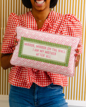 Load image into Gallery viewer, Mirror Mirror Needlepoint Pillow