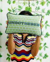 Load image into Gallery viewer, Unbothered Needlepoint Pillow