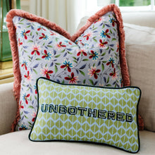 Load image into Gallery viewer, Unbothered Needlepoint Pillow