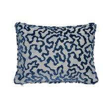 Load image into Gallery viewer, Janis Velvet Pillow Cover in Blue, Schumacher Textiles