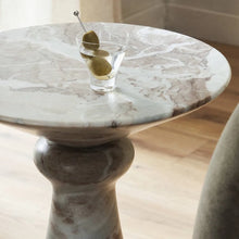 Load image into Gallery viewer, Connie End Table, Sawar Marble