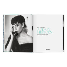 Load image into Gallery viewer, Bob Willoughby. Audrey Hepburn. Photographs 1953–1966 (German, French, English)