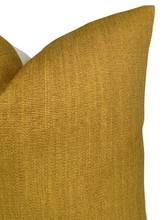 Load image into Gallery viewer, Pama Pillow Cover in Mustard, Designer Pillows