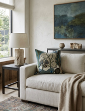 Load image into Gallery viewer, Albero Pillow Cover in Sage and Beige, Thibaut Pillows