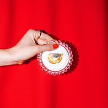 Load image into Gallery viewer, Caviar & Potato Chips Trinket Dish, Original Illustration, 4"