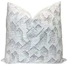 Load image into Gallery viewer, Brink Pillow Cover in Graphite Ivory, Kelly Wearstler Textiles