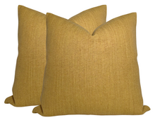 Load image into Gallery viewer, Pama Pillow Cover in Mustard, Designer Pillows