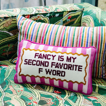 Load image into Gallery viewer, Fancy Needlepoint Pillow