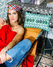 Load image into Gallery viewer, Hot Mess Needlepoint Pillow