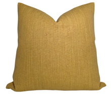 Load image into Gallery viewer, Pama Pillow Cover in Mustard, Designer Pillows