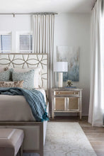 Load image into Gallery viewer, Spotted Velvet Pillow Cover in Marine