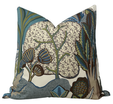 Load image into Gallery viewer, Albero Pillow Cover in Sage and Beige, Thibaut Pillows