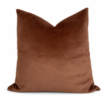 Load image into Gallery viewer, Chestnut Velvet Pillow Cover