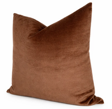 Load image into Gallery viewer, Chestnut Velvet Pillow Cover