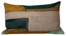 Load image into Gallery viewer, District Pillow Cover in Tobacco, Kelly Wearstler Textiles