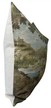 Load image into Gallery viewer, Woodland Clearing Pillow Cover in Green, Thibaut Pillows