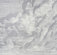 Load image into Gallery viewer, Cloud Toile Pillow Cover in Fog Grey, Schumacher Textiles
