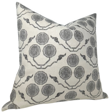 Load image into Gallery viewer, Pommia Pillow Cover in Kohl, Susan Connor Textiles