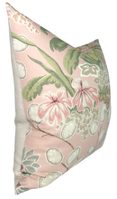 Load image into Gallery viewer, Meadow Floral Pillow Cover in Blush, Thibaut Pillows
