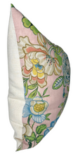 Load image into Gallery viewer, Peony Garden Floral Pillow Cover in Blush, Thibaut Pillows