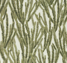 Load image into Gallery viewer, Nori Floral Pillow Cover in Moss Green, McLaurin + Piercy Textiles