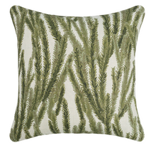Load image into Gallery viewer, Nori Floral Pillow Cover in Moss Green, McLaurin + Piercy Textiles