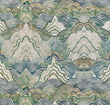 Load image into Gallery viewer, Shangri La Pillow Cover in Verde Green