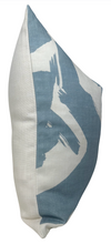 Load image into Gallery viewer, Bold Lines Linen Pillow Cover in Sky