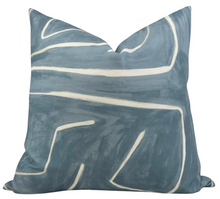 Load image into Gallery viewer, Ready to Ship, 20x20, Graffito Pillow Cover in Sky