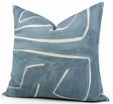 Load image into Gallery viewer, Ready to Ship, 20x20, Graffito Pillow Cover in Sky