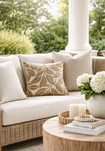 Load image into Gallery viewer, Kona Velvet Pillow Cover in Mocha, Thibaut Pillows