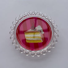 Load image into Gallery viewer, Striped Birthday Cake Trinket Dish