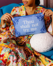 Load image into Gallery viewer, Try Me Needlepoint Pillow