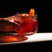 Load image into Gallery viewer, Meridian Crystal Lowball Tumblers Set of 2