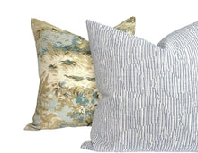 Load image into Gallery viewer, Lincoln Toile Pillow Cover in Light Blue, Thibaut Pillows