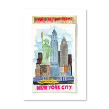 Load image into Gallery viewer, New York City Matchbook Art Print