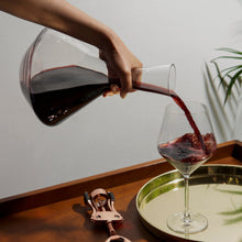 Load image into Gallery viewer, Raye Angled Crystal Wine Decanter