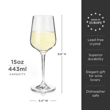 Load image into Gallery viewer, Reserve Inez Crystal Chardonnay Glasses Set of 4