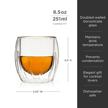 Load image into Gallery viewer, Double-Walled Spirits Glasses Set of 2