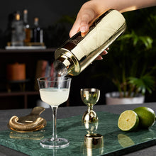 Load image into Gallery viewer, Art Deco Cocktail Shaker in Gold