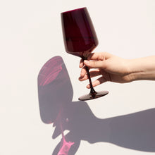 Load image into Gallery viewer, Reserve Nouveau Crystal Wine Glasses in Sunset Set of 4