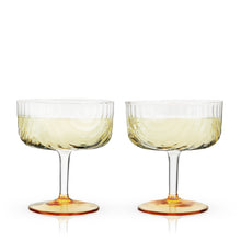 Load image into Gallery viewer, Gatsby Coupe Glasses Set of 2