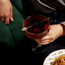 Load image into Gallery viewer, Meridian Crystal Coupe Glasses Set of 2