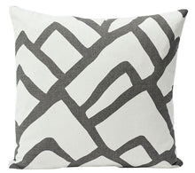Load image into Gallery viewer, Zimba Pillow Cover in Charcoal, Schumacher Textiles